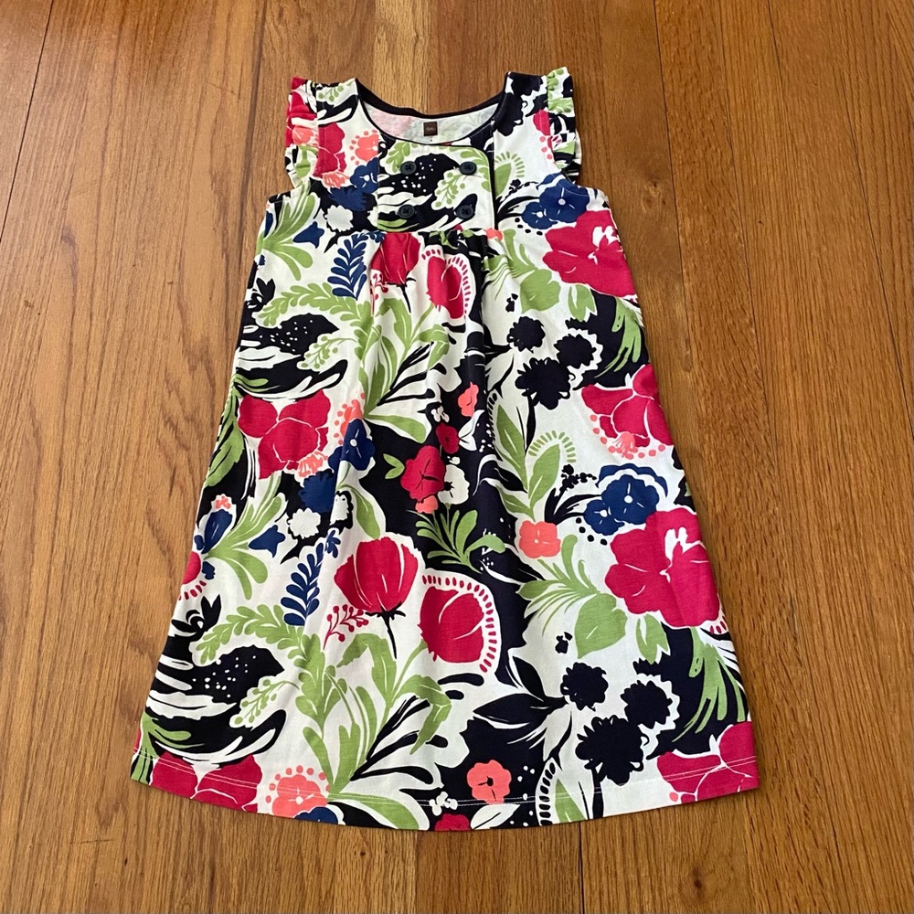 Tea Collection San Francisco Tulips Sleeveless Sundress